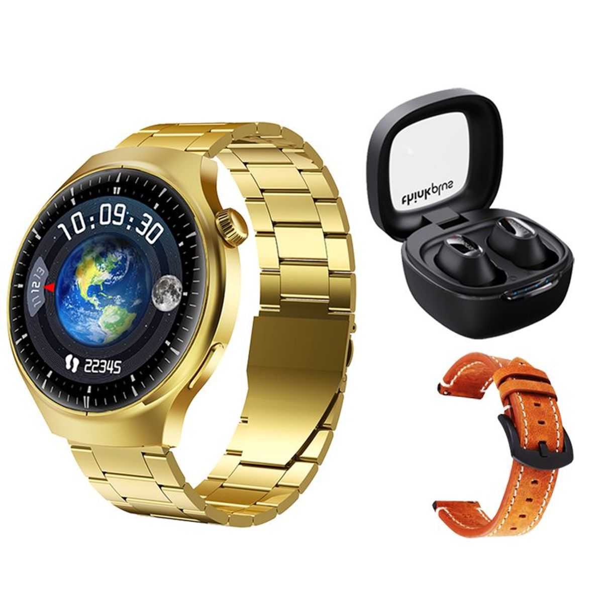 LENOVO - Lenovo XT62 De Audífonos-Negro y Toumi GT-A-G Reloj inteligente