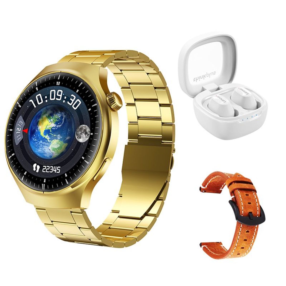 LENOVO - Lenovo XT62 De Audífonos-Blanco Toumi GT-A-G Reloj inteligente