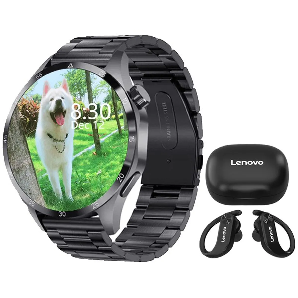 LENOVO - Audífonos Lenovo GM2 PRO De  y Toumi I9 PRO MAX  Reloj inteligente y