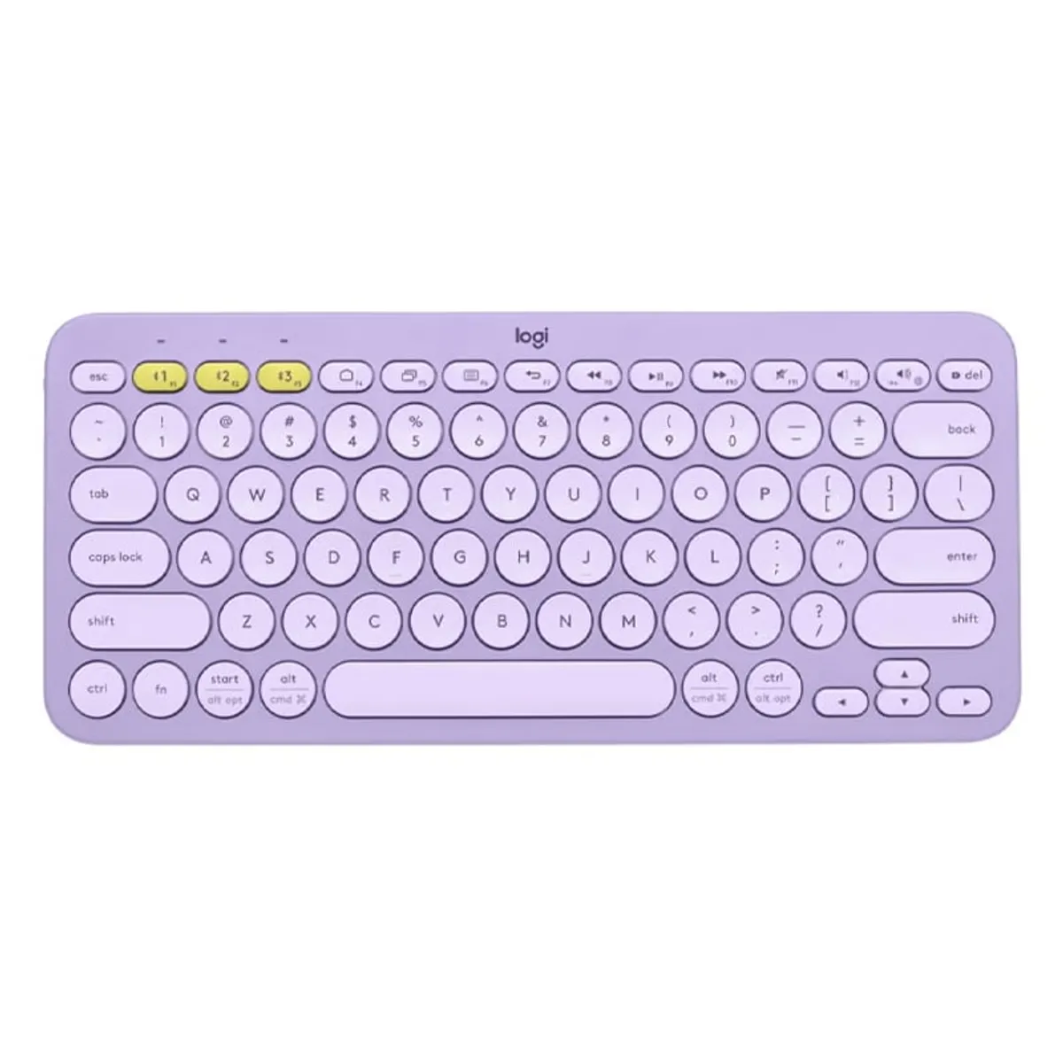 LOGITECH - Teclado Logitech K380 Bluetooth multidispositivo Morado