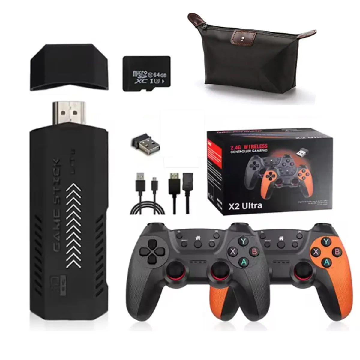 LENOVO - Consola de videojuegos K2 mando inalámbrico 64G 37000 juegos