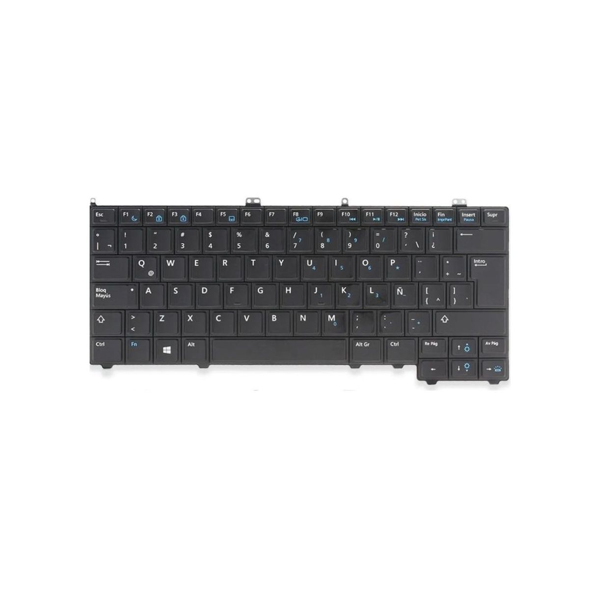 GENERICO - Teclado para Laptop Dell latitude E7440. E7240. 12 7000. Ilumimado