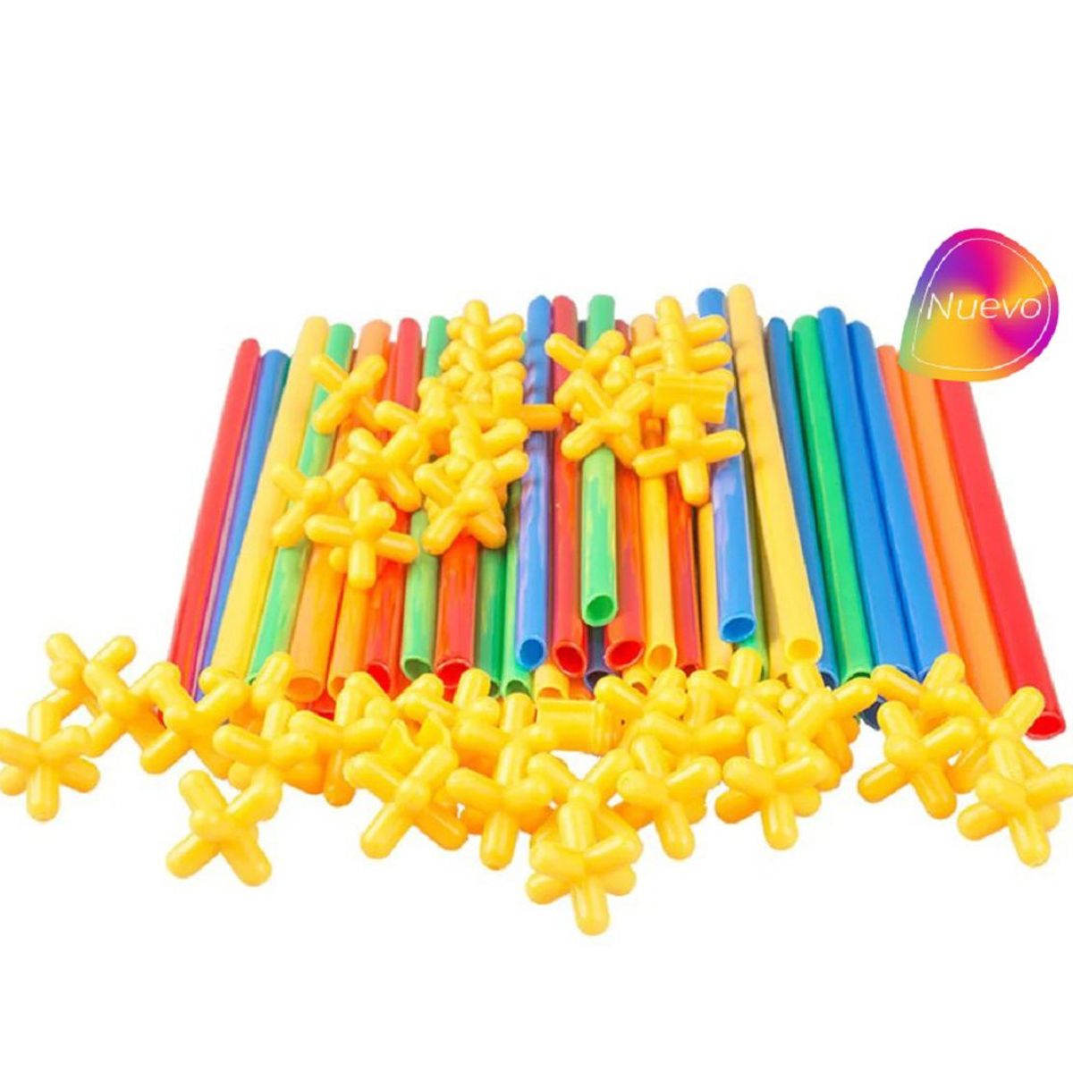 GENERICO - Juguete Didáctico Palitos De Colores Para Armar
