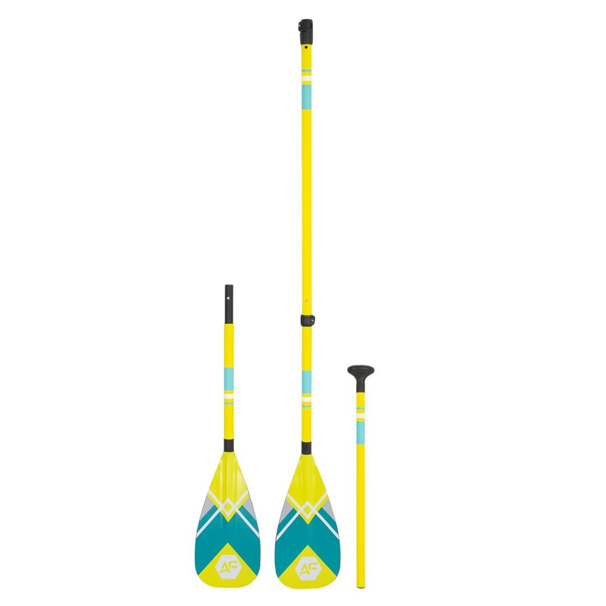 AQUA FORCE - Remo Sup  Kayak Carbono Yellowtail