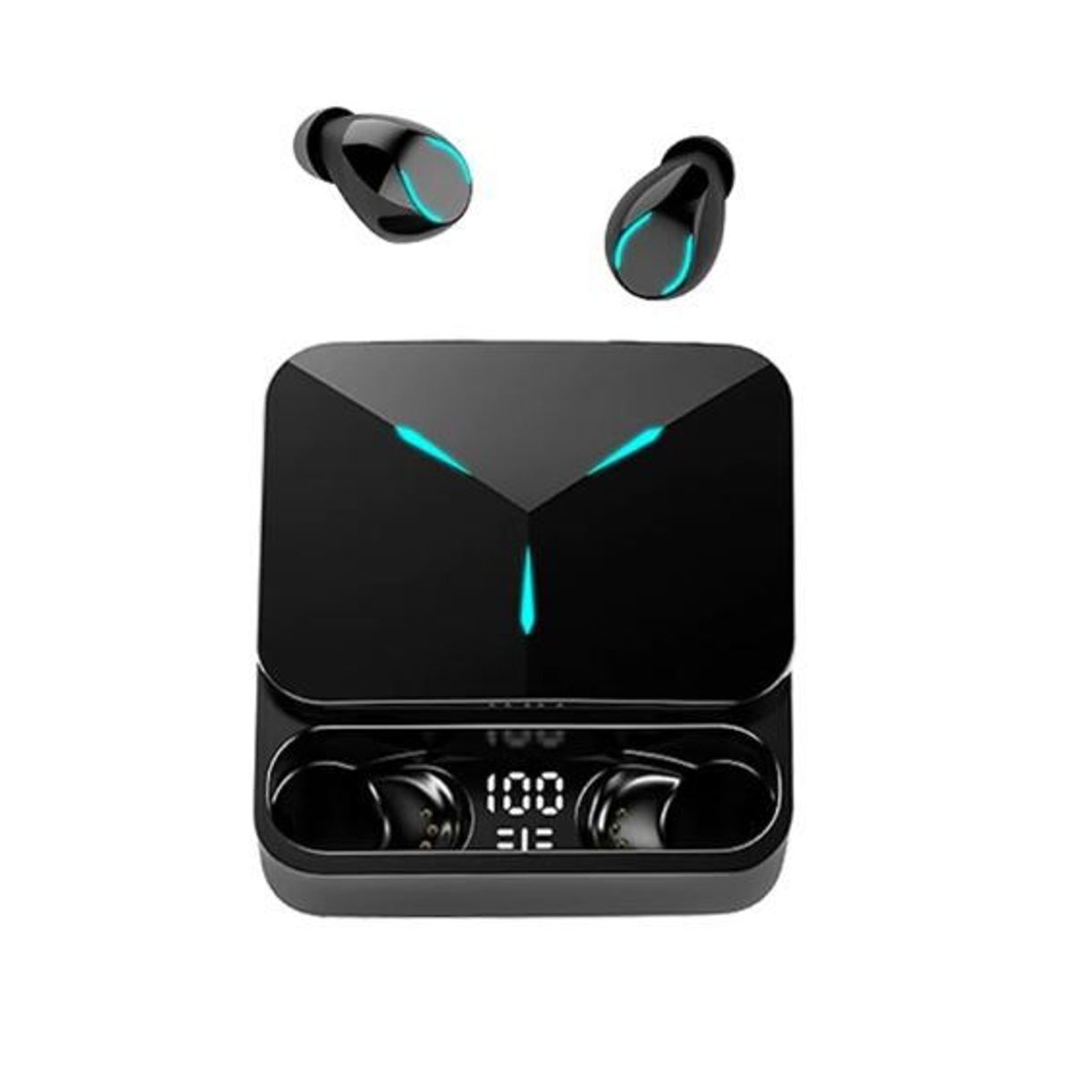 LENOVO - Auricular Bluetooth Lenovo Tg01 Tws Gamer - Negro