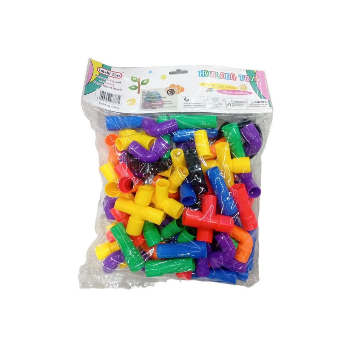 GENERICO - Juego Didáctico Tubos De Colores Para Armar