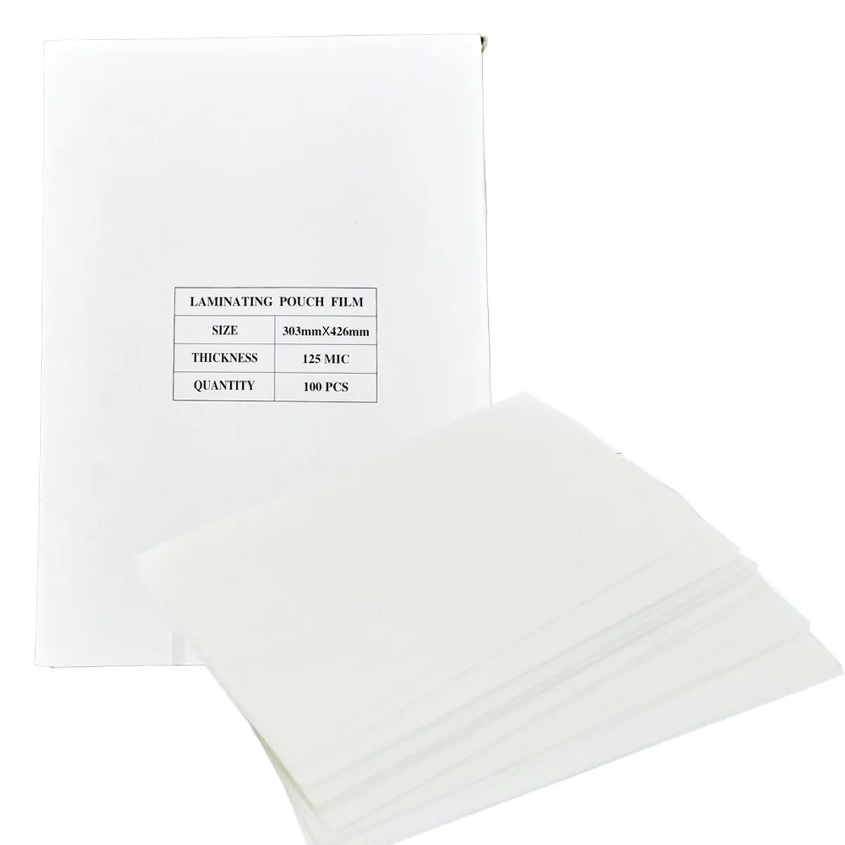 GENERICO - Paquete x 100 Micas para enmicadora A3 125 micrones