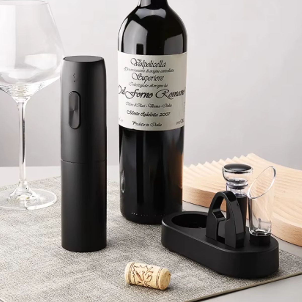 GENERICO - Sacacorcho de vino eléctrico