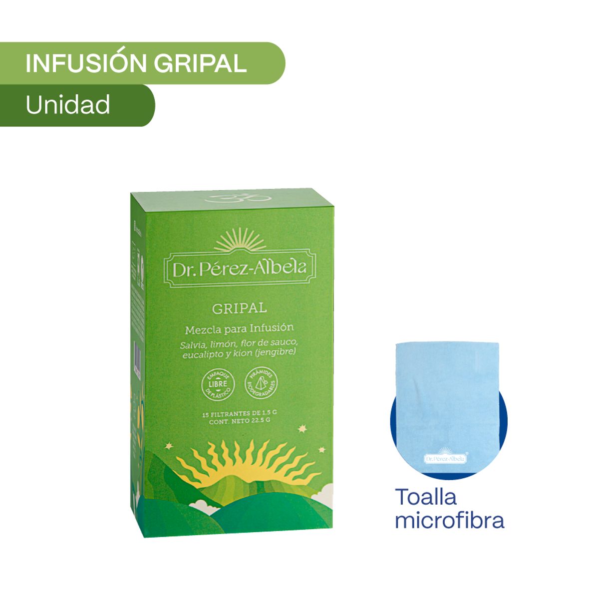 DR PEREZ ALBELA - INFUSIÓN GRIPAL - CAJA X 15 UND