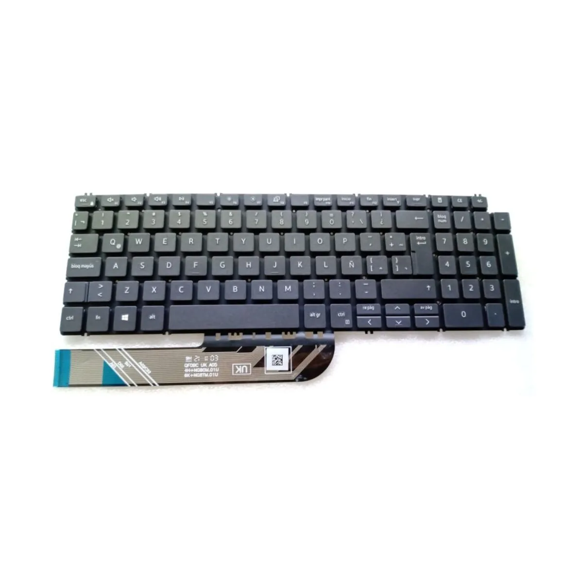 GENERICO - Teclado para Laptop Dell Inspiron 15-3501. 15 3502. 15 3505. 15 5501