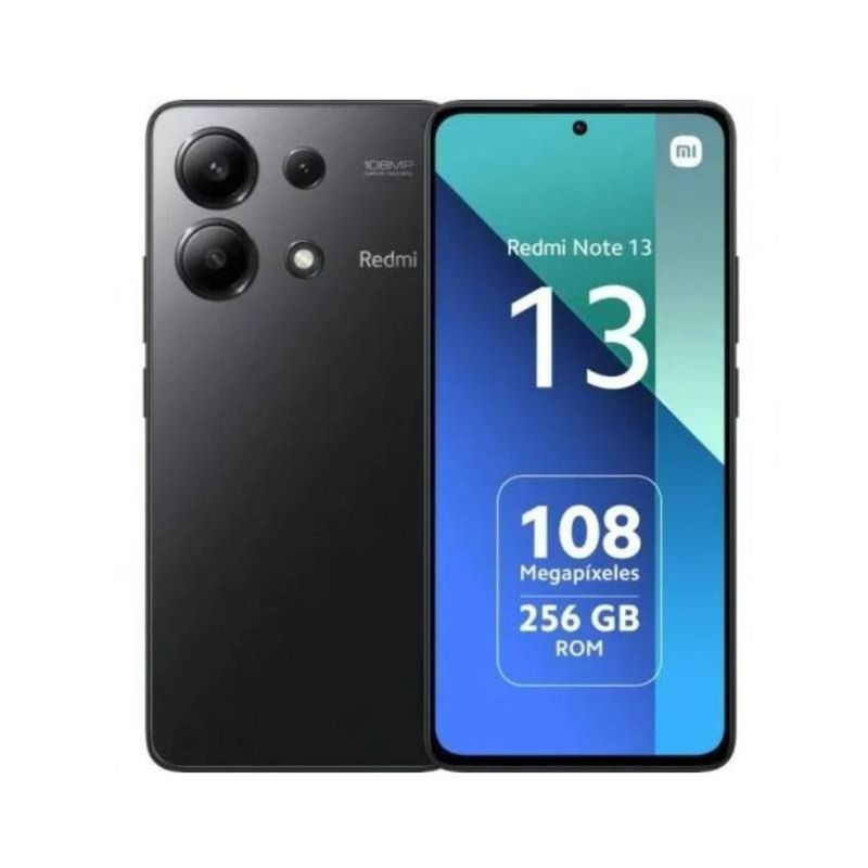 XIAOMI - XIAOMI REDMI NOTE 13 4G 256GB 8GB RAM NEGRO