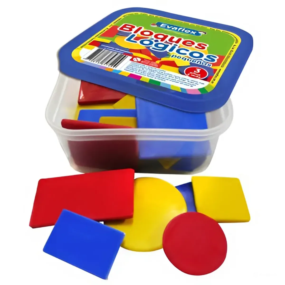 GENERICO - Juego Didáctico Taper De Bloques Lógicos