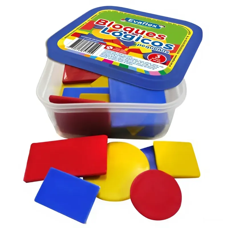 GENERICO - Juego Didáctico Taper De Bloques Lógicos