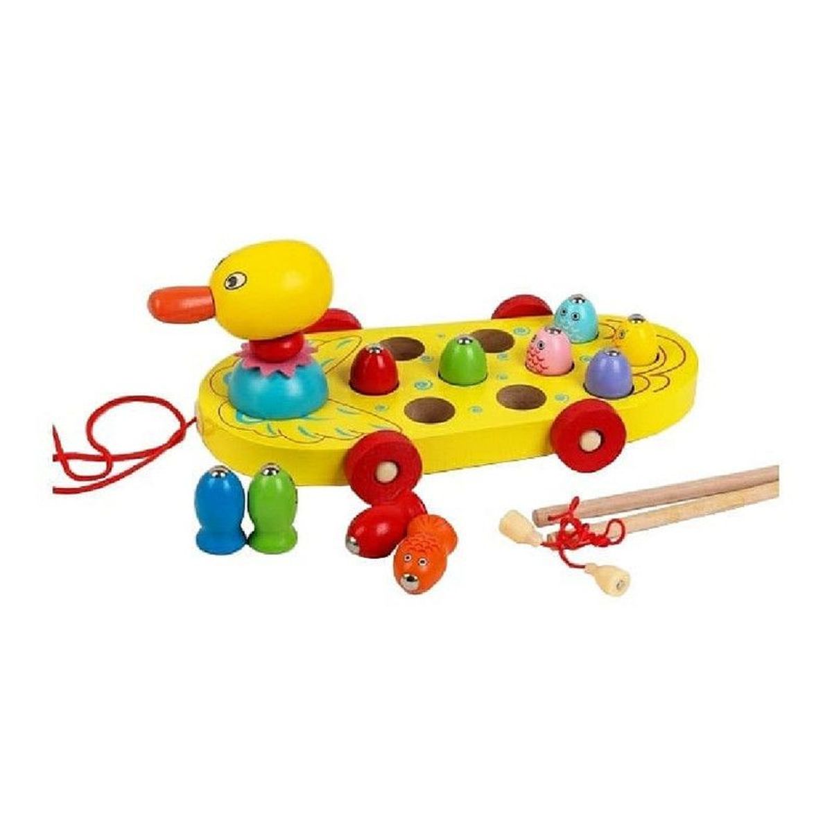 GENERICO - Juego Didáctico Patito con Pesca Imantado