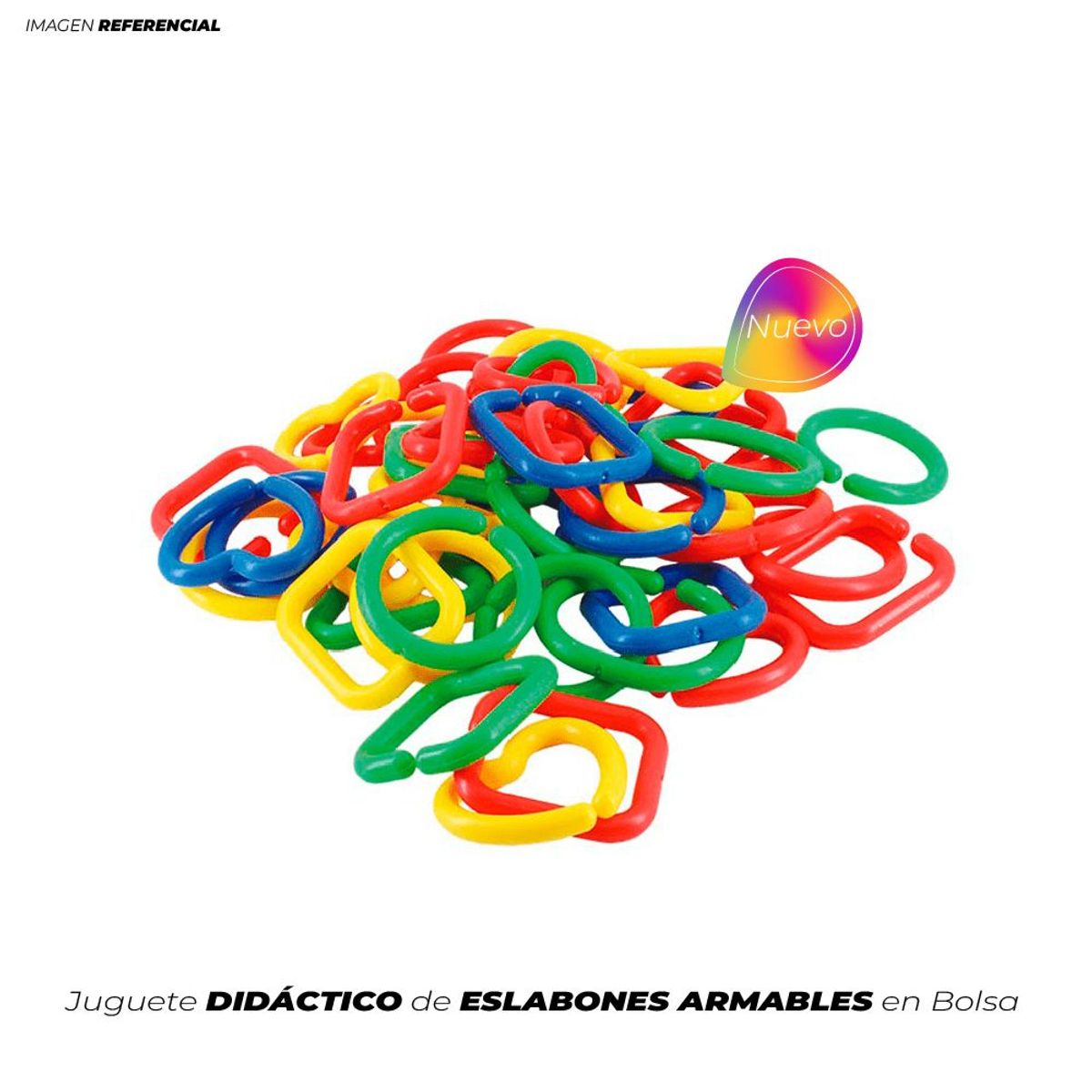 GENERICO - Juguete Didáctico De Eslabones Armables
