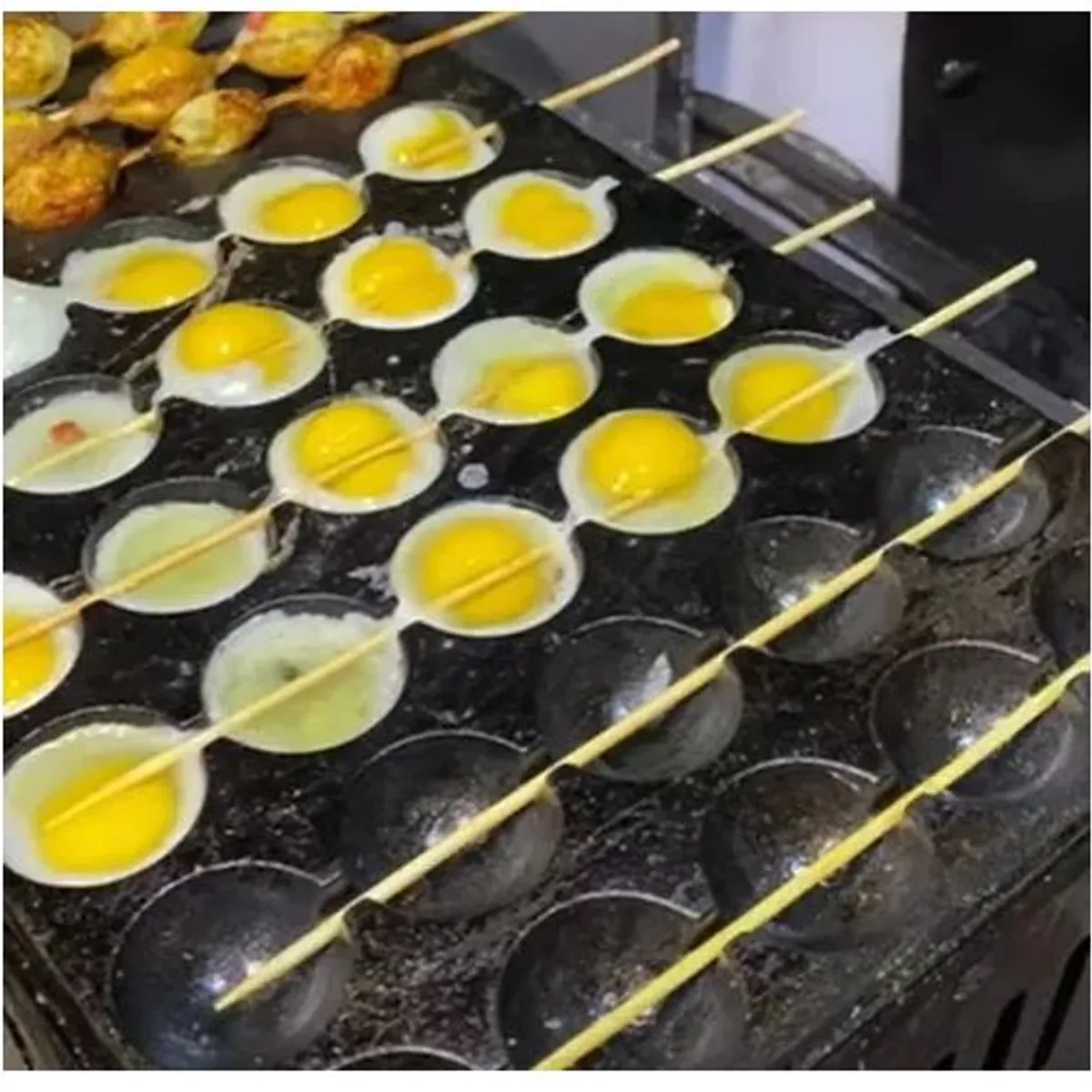 GENERICO - Freidora Para Huevos De Codorniz a Gas GLP