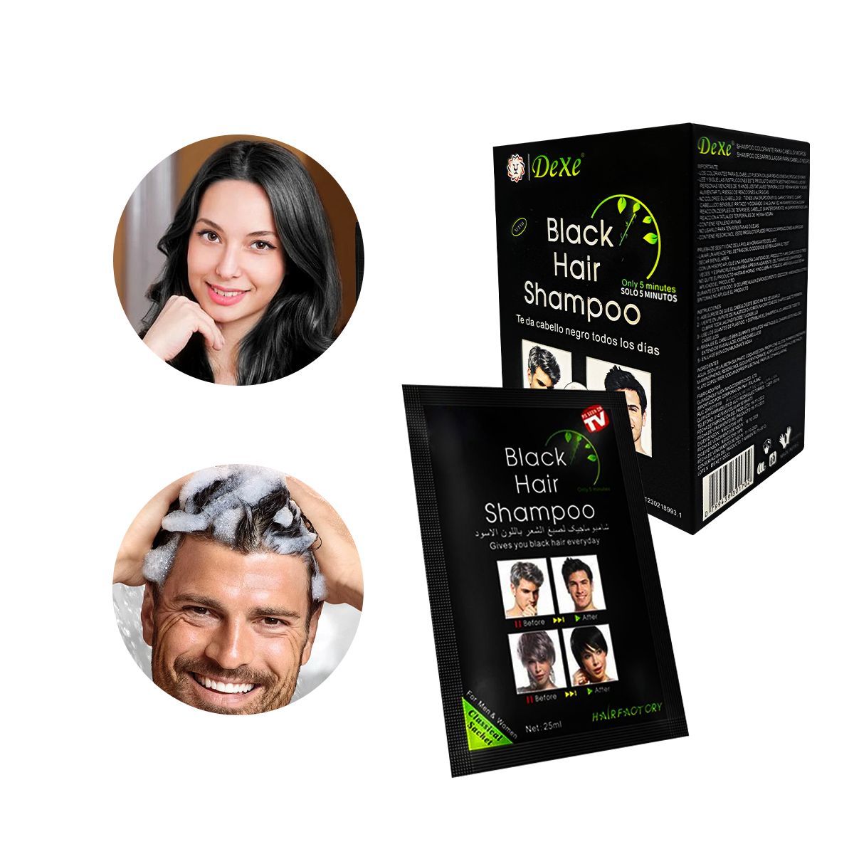 NEVADA NATURAL PRODUCTS - Pack Shampoo Romero + Acondicionador + Shampoo Dexe Cubre Canas