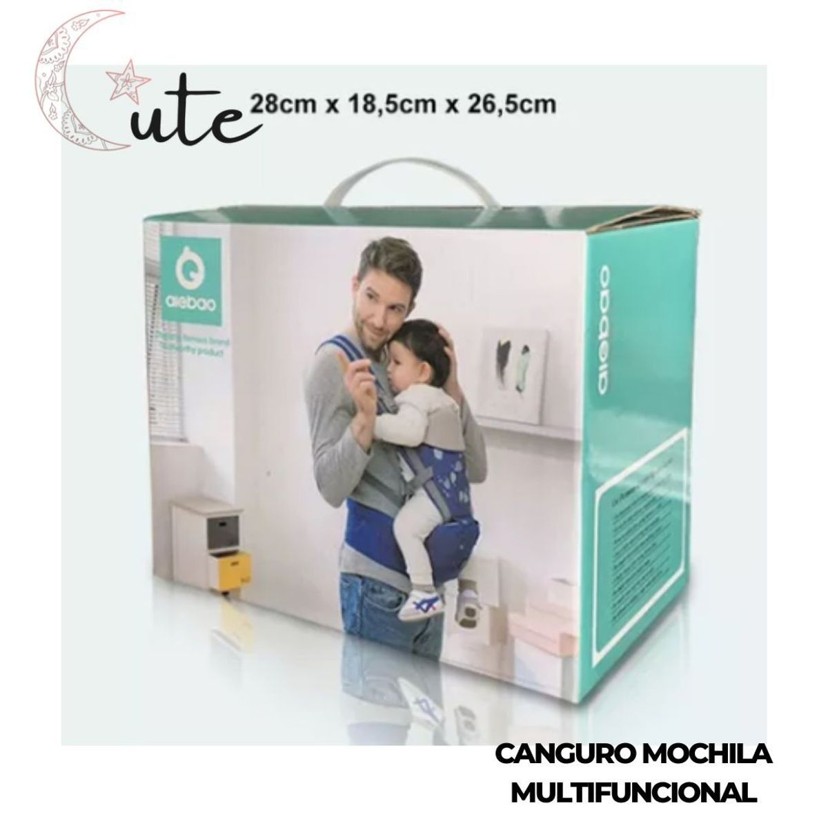 GENERICO - CANGURO PARA BEBÉ MULTIFUNCIONAL