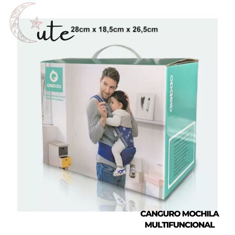 GENERICO - CANGURO PARA BEBÉ MULTIFUNCIONAL