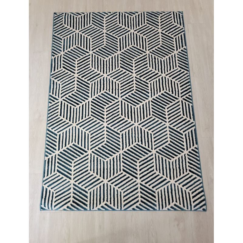 GENERICO - ALFOMBRA MODERNA DE PELO CORTO FORMATO 1.40 X 2.00