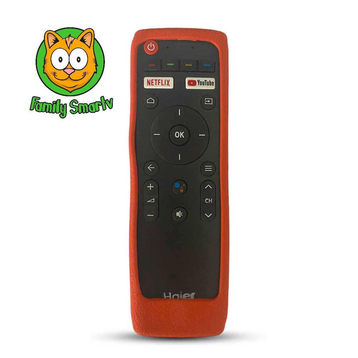 SIKAI - Funda para Control Remoto para Tv Smart Haier 2022 / Rojo