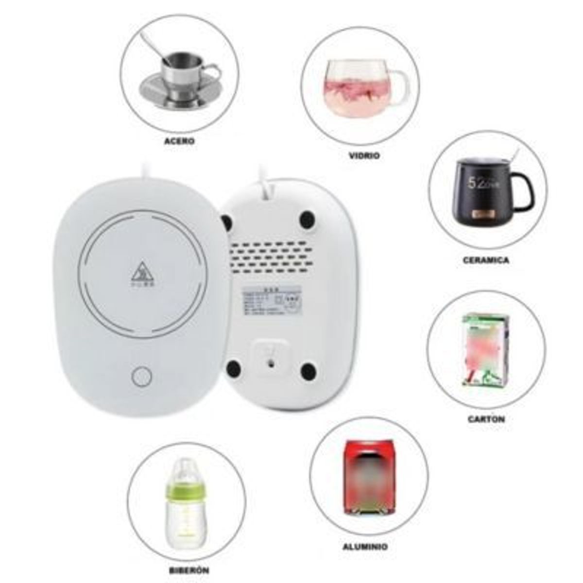 EASY&HOME - Calentador de Taza Inteligente Café Té Invierno HYC280002