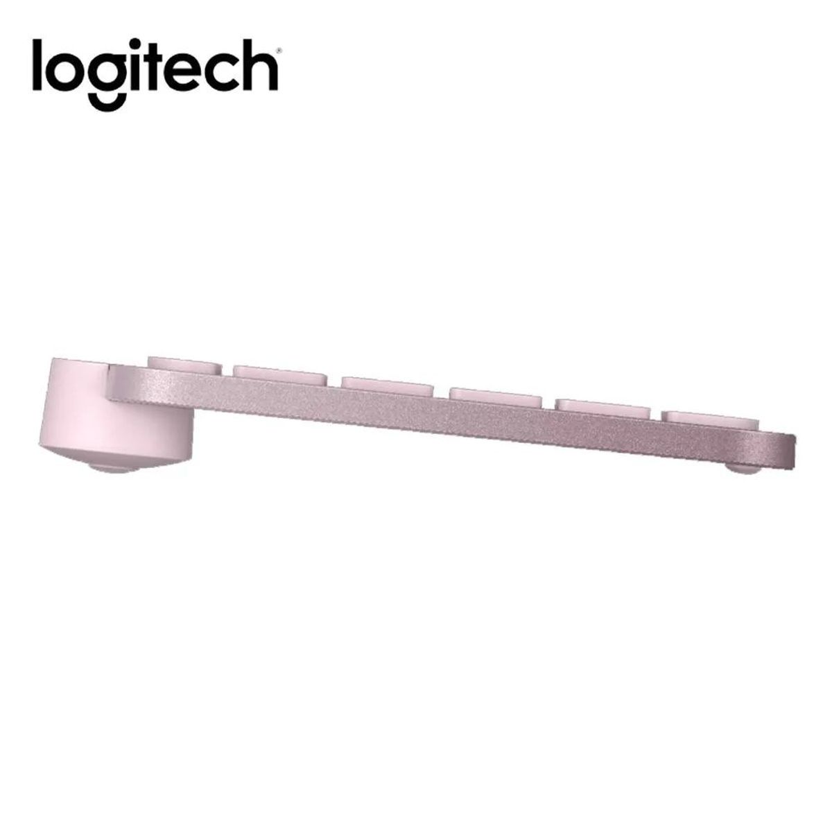 LOGITECH - Teclado Logitech MX Keys Mini Rosa Inalambrico USB Español 920-010478