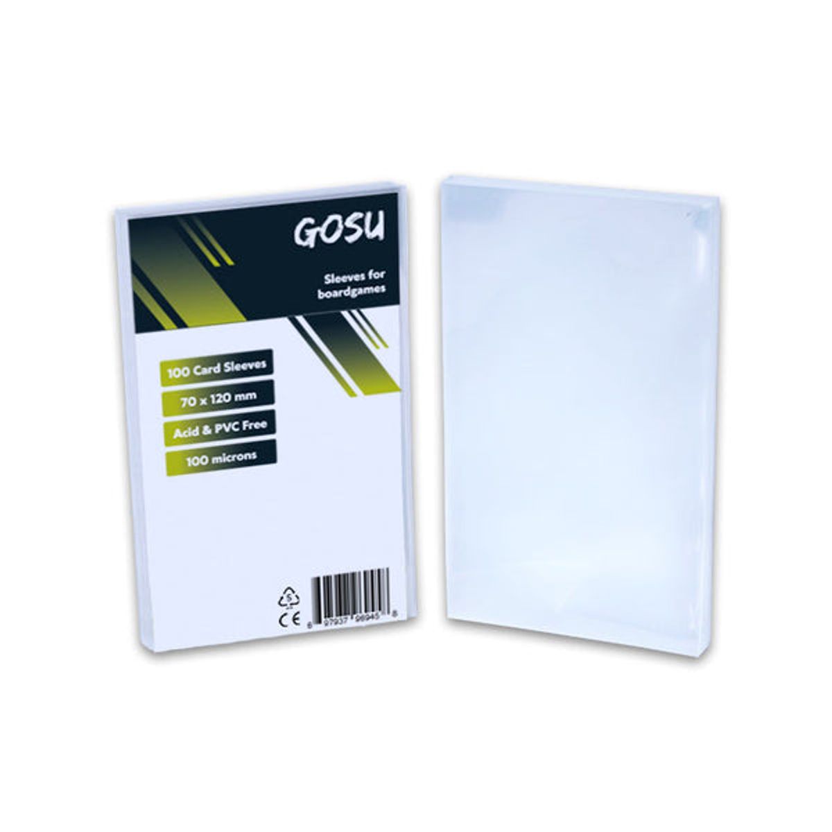 GOSU - FUNDAS PREMIUM 70 X 120 MM FOR BOARDGAMES 100 PCS GOSU