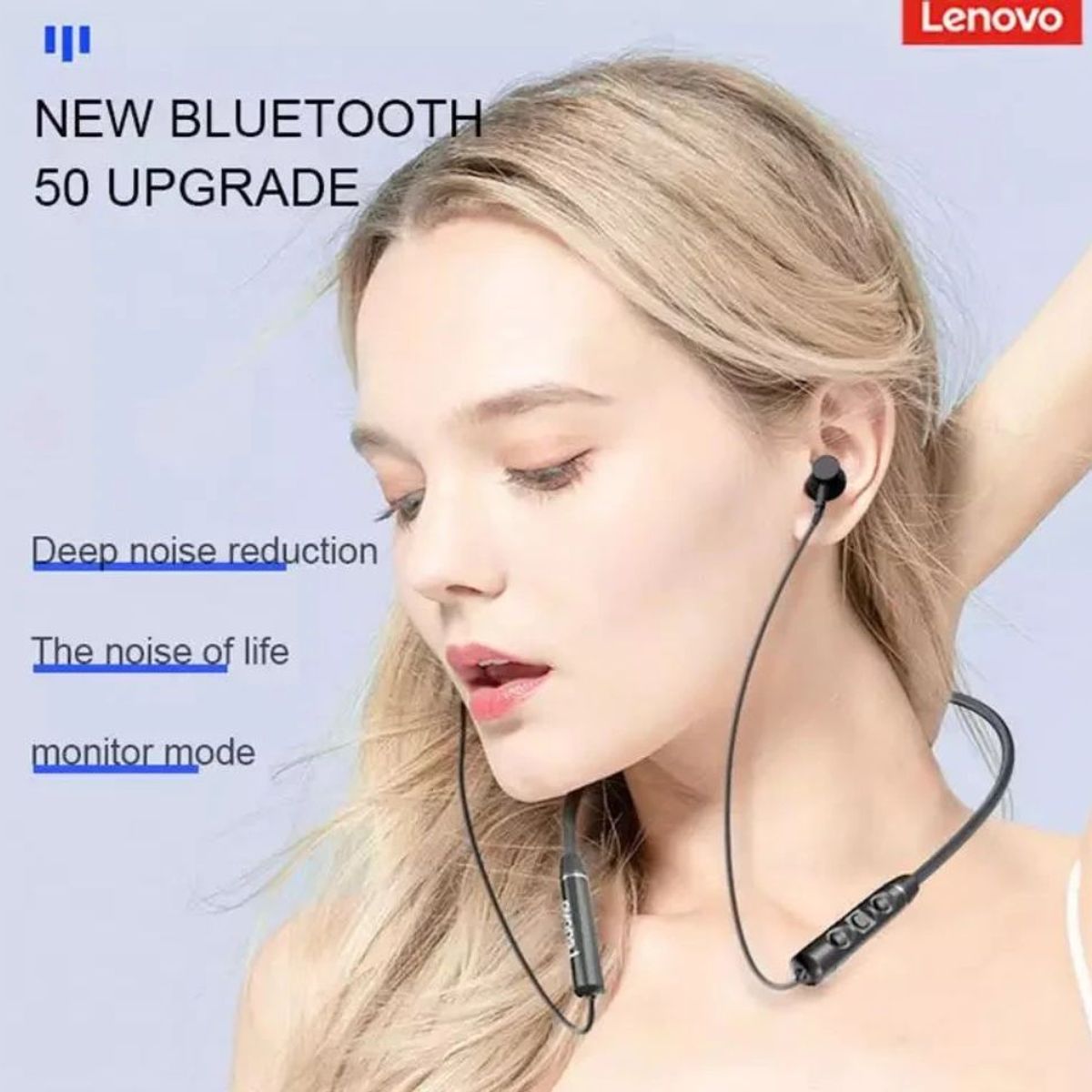 LENOVO - AUDIFONOS BLUETOOTH LENOVO HE05