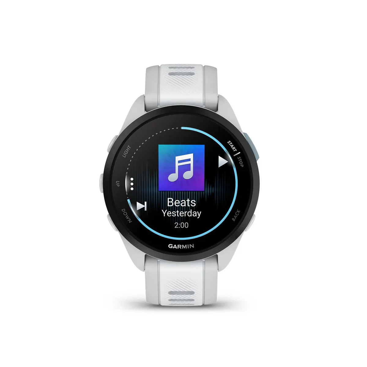GARMIN - Smartwatch Garmin Forerunner 165 Blanco Running Deporte GPS Fitness