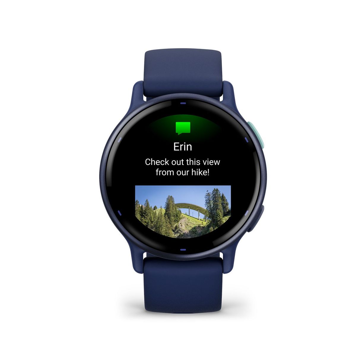 GARMIN - SMARTWATCH GARMIN VIVOACTIVE 5 BLUE  BLUE METALLIC
