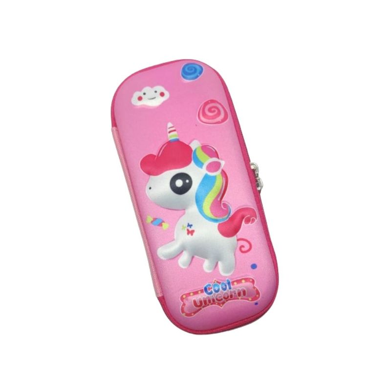 GENERICO - CARTUCHERA 3D UNICORNIO