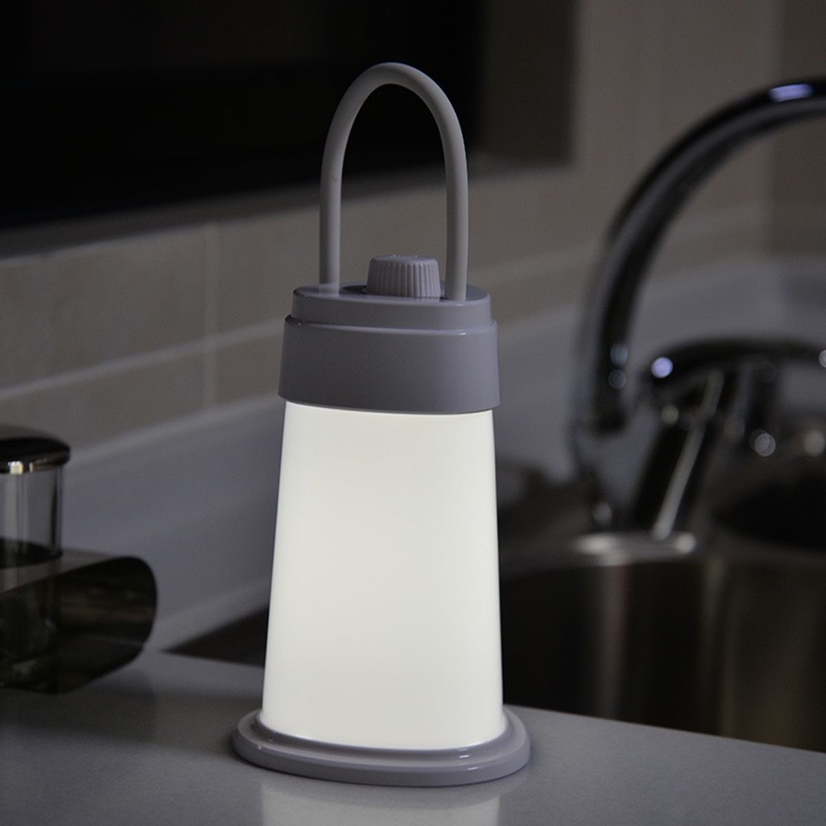GENERICO - Lámpara Portátil Inalámbrica 2 en 1 Luz Blanca