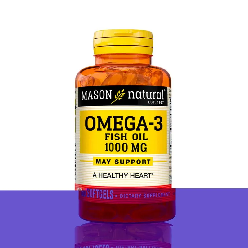 MASON NATURAL - Omega 3 Mason Fish Oil 1000 mg 60 Softgels