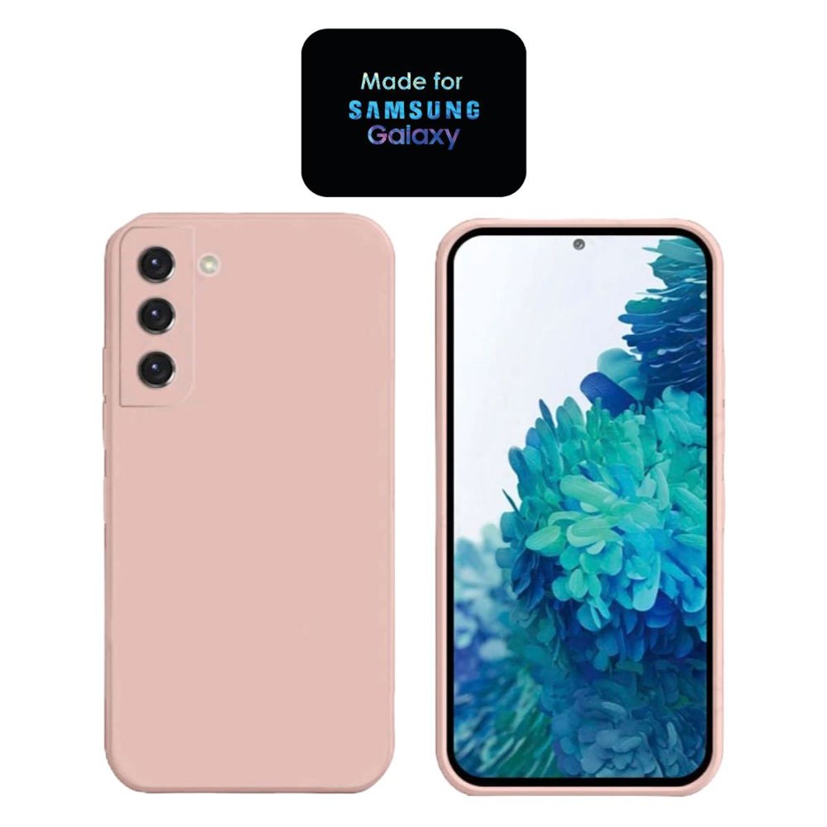 GENERICO - Silicone Case Samsung S21 Plus Con Marca