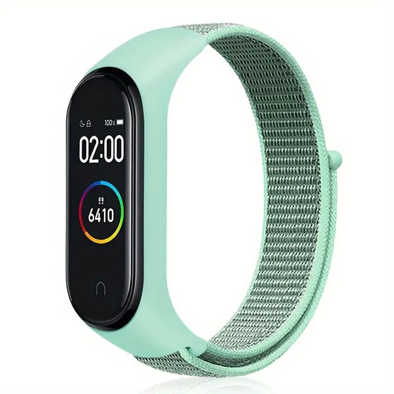 GENERICO - Correa de Nylon para Xiaomi mi band 4-5-6-7  -  Turquesa