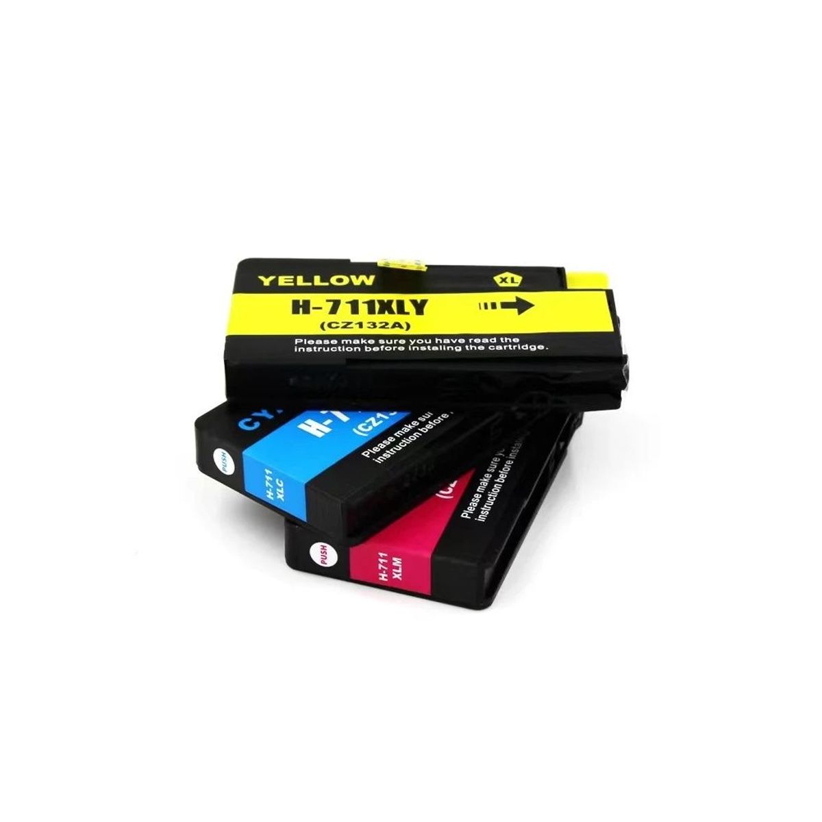 HP - Cartucho 711 XL IMPRESORA T120 T520 Tinta 711 X 3 UNIDADES