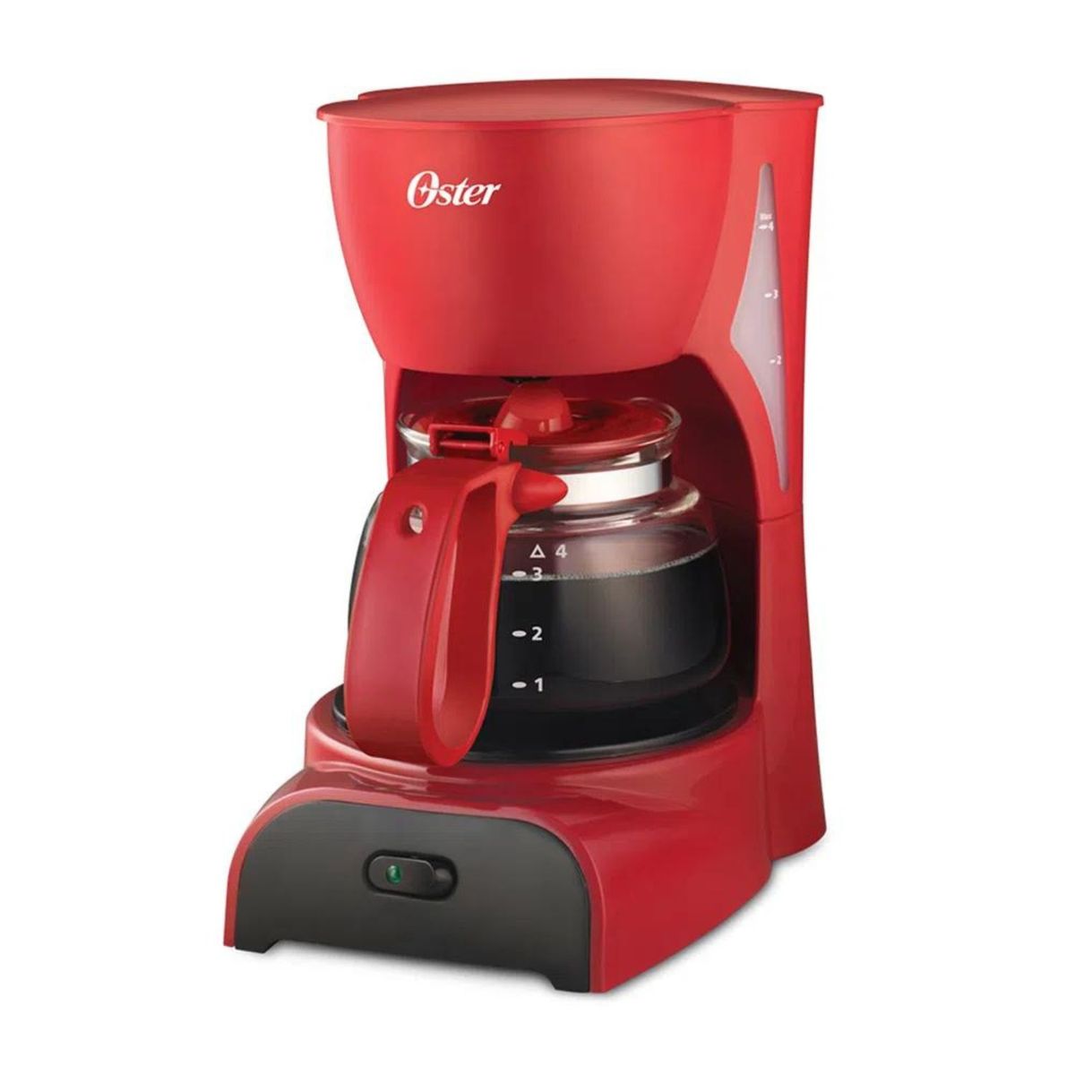 OSTER - CAFETERA OSTER 4 TAZAS BVSTDCDR5R - ROJO