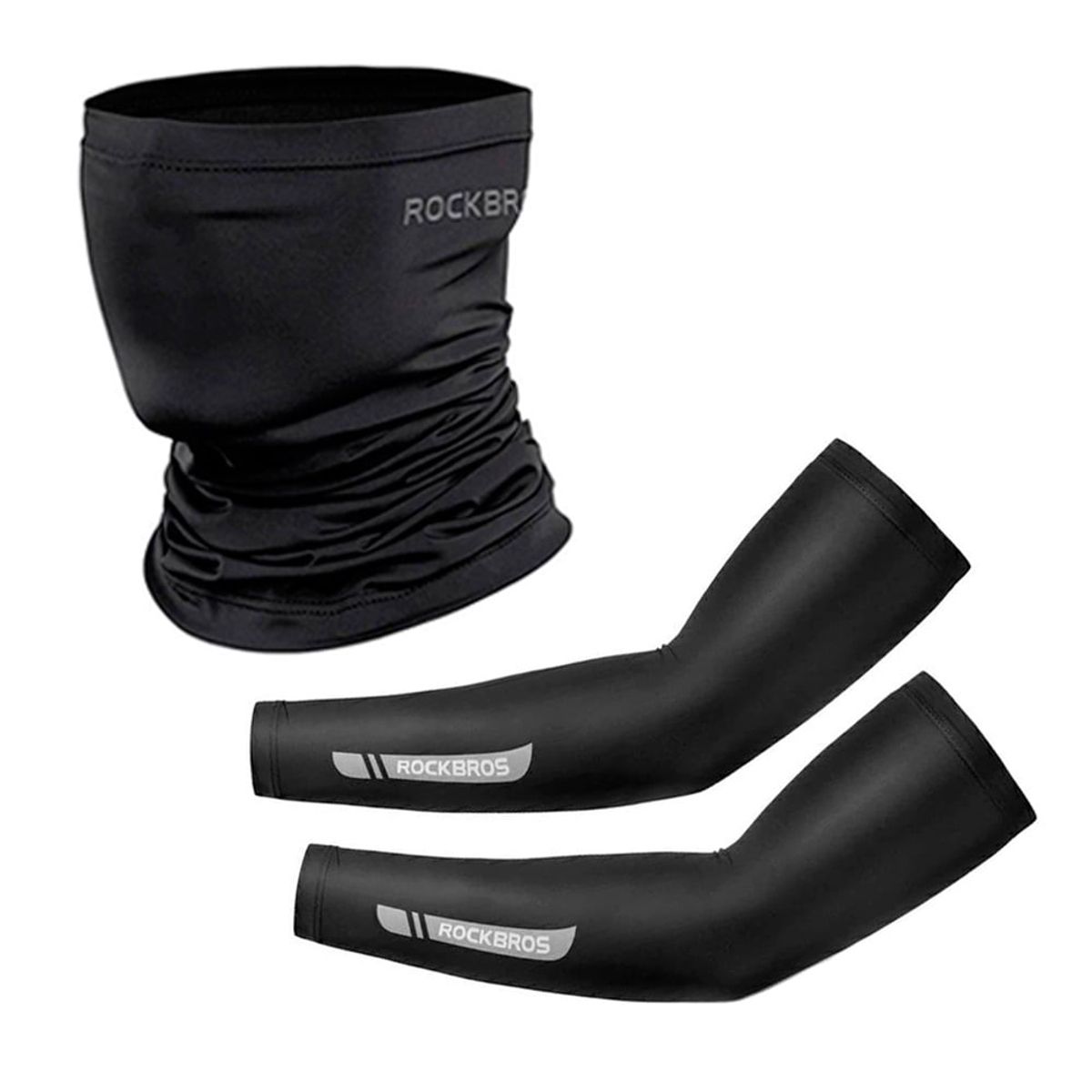 ROCKBROS - Pack de Bandana y Mangas de Verano Rockbros
