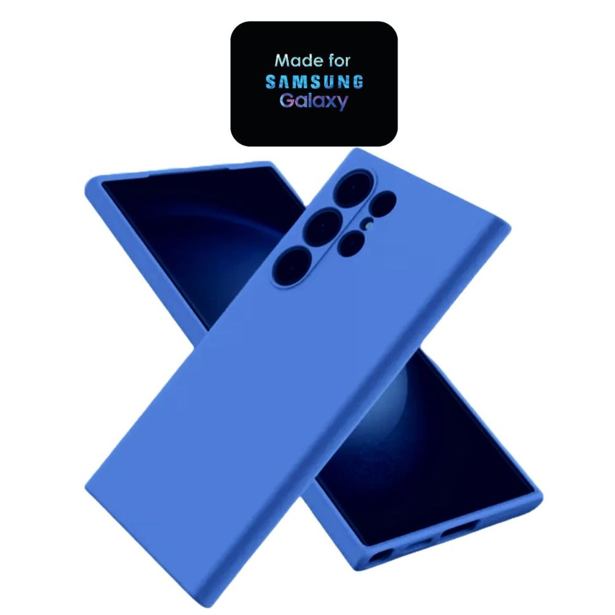 GENERICO - Silicone Case Samsung S21 Ultra Con Marca