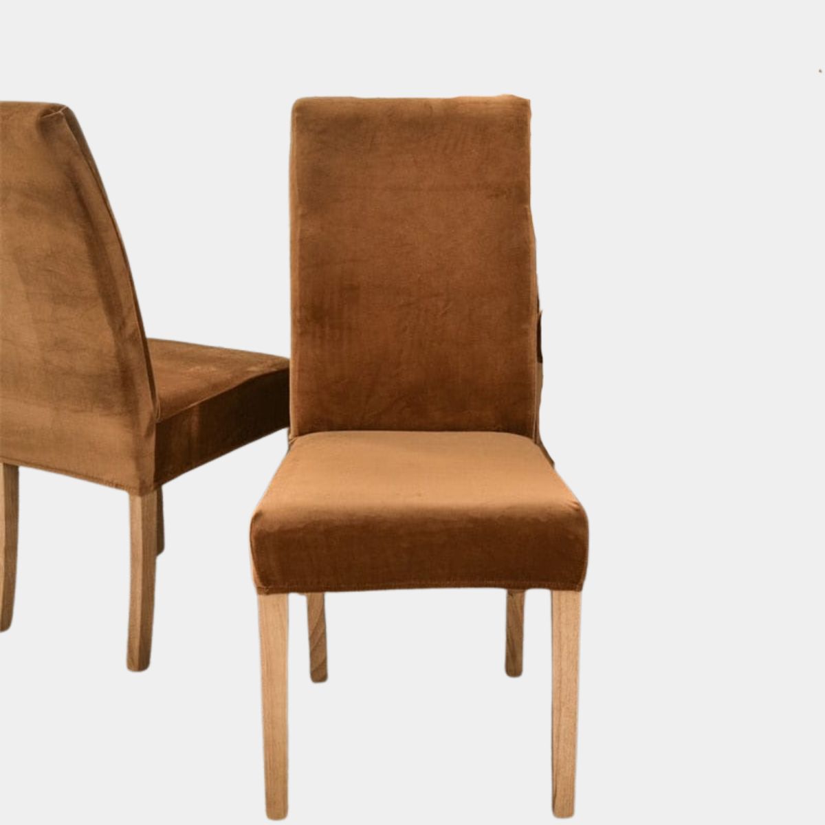 SALA FABULOSA - Vestido terciopelo funda para silla x 8 piezas importado