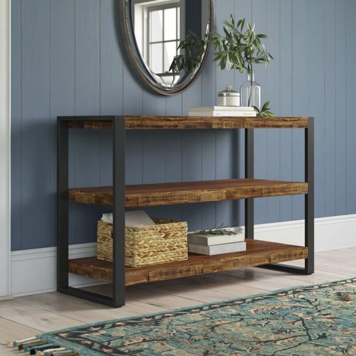 GENERICO - Consola Recibidor Industrial Durban Pandora Home