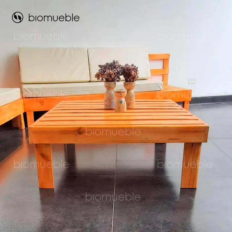 GENERICO - Mesa de centro LUCAS de palets reciclados