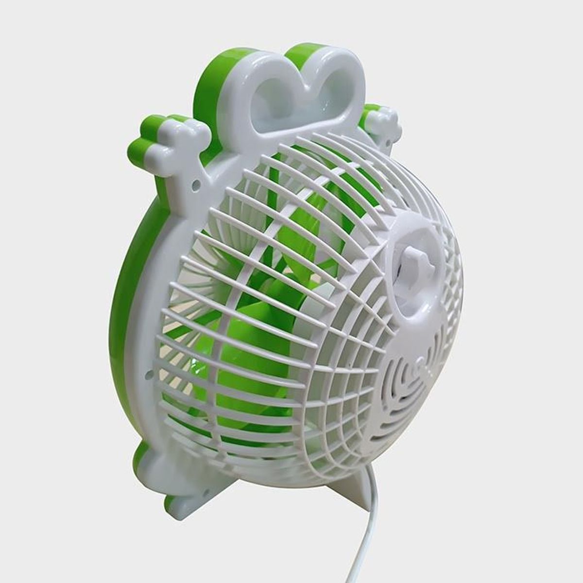 GENERICO - Ventilador de Escritorio Electrico Kawaii Sapito Verde