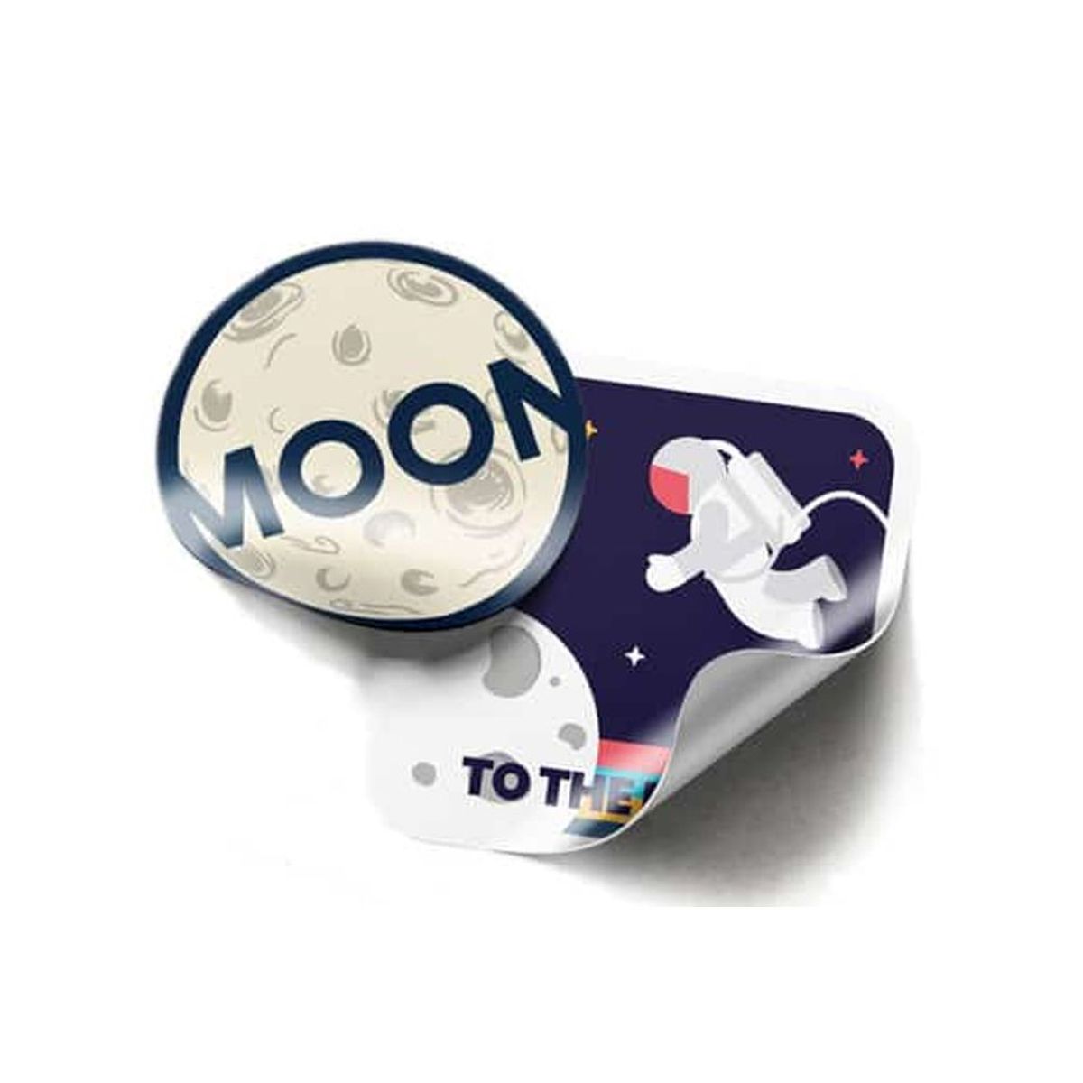 GENERICO - Pack 50 Stickers Frutas Comida Saludable