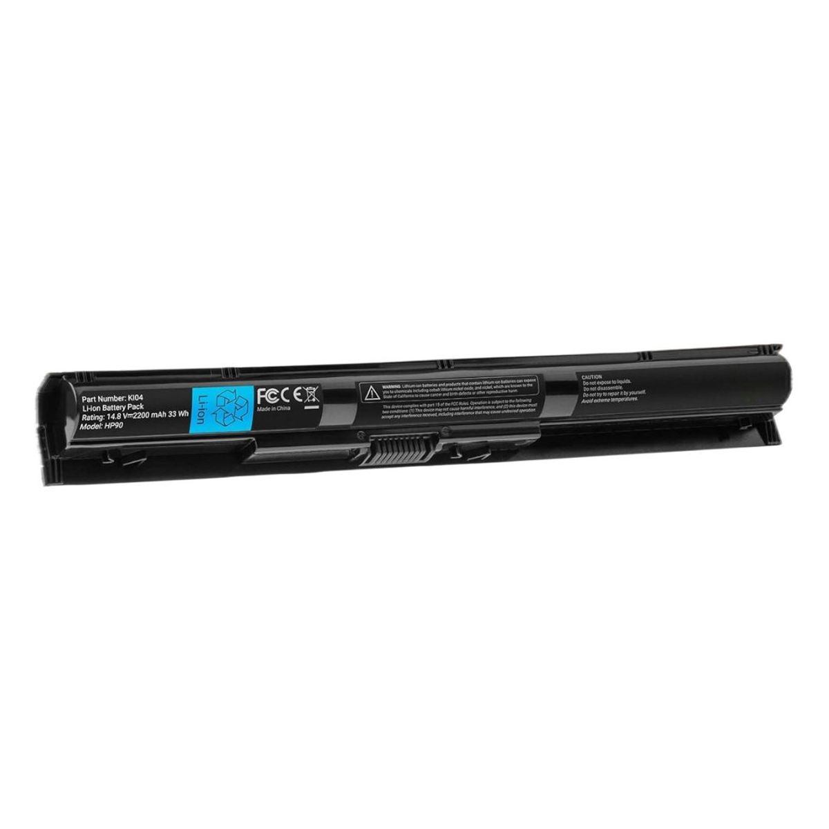 GENERICO - Batería Para Laptop HP KI04 PAVILION 14-ab 15-ab17 17-g15-ak