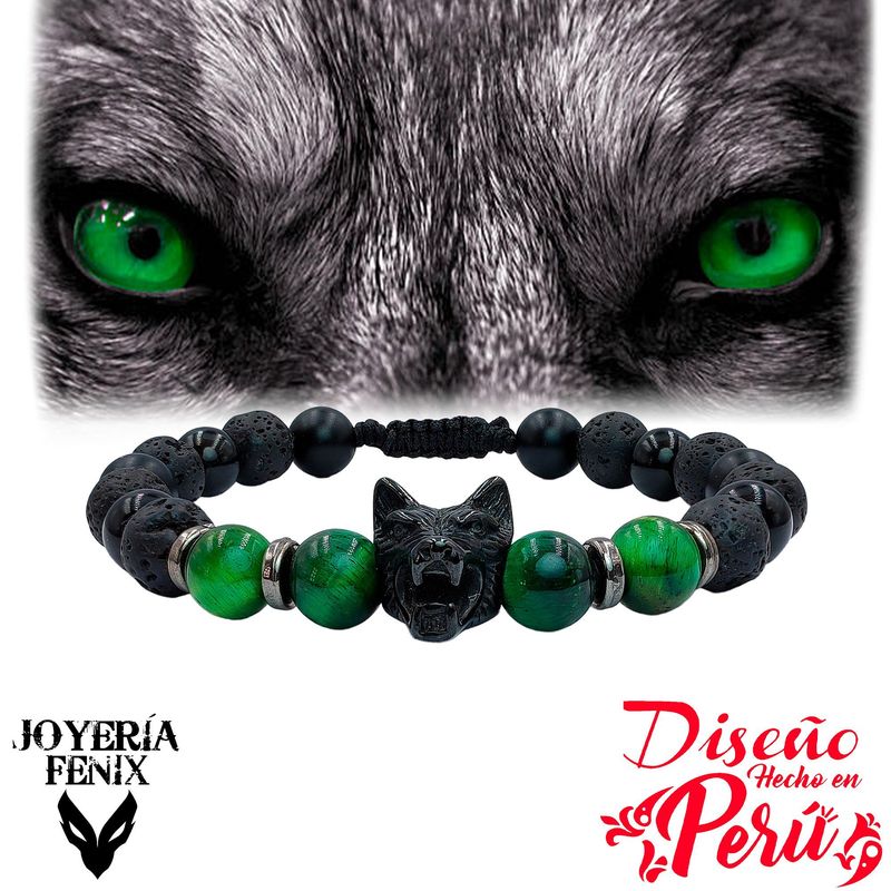 JOYERIA FENIX - Pulsera Lobo - Joyería Fenix