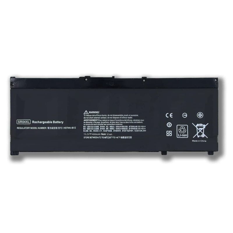 GENERICO - Batería Para Laptop HP SR04XL Omen 15-CE,  15-DC Series
