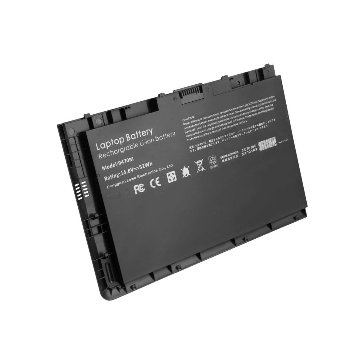GENERICO - Bateria Para Laptop HP ELITEBOOK BT04XL,  Folio 9470, 9470M, 9480.