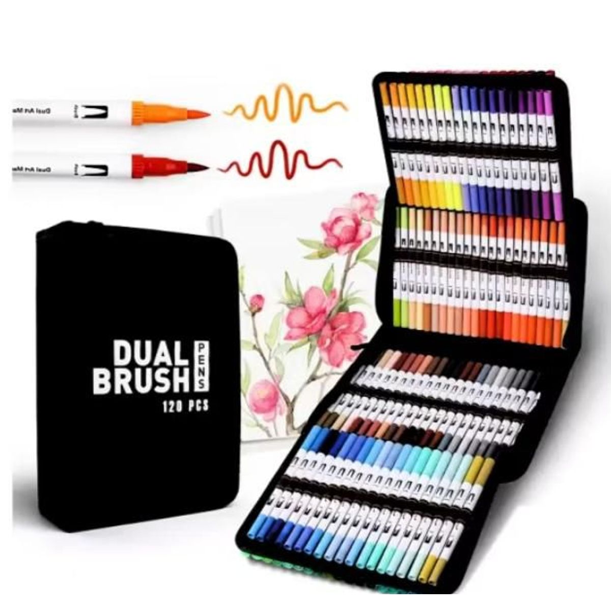 DUAL - DUAL BRUSH 120 PIEZAS PROFESIONALES